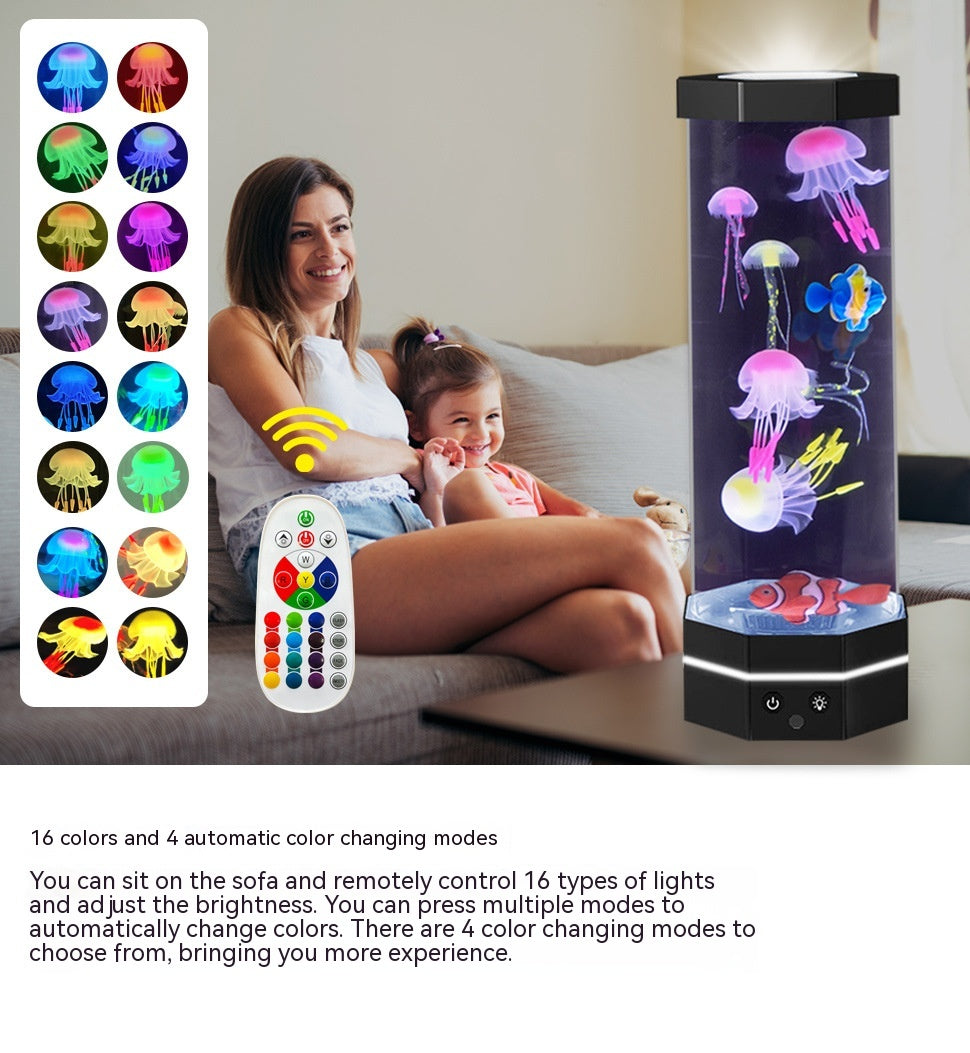 Jellyfish Lava Lamp 17 Colors Changing