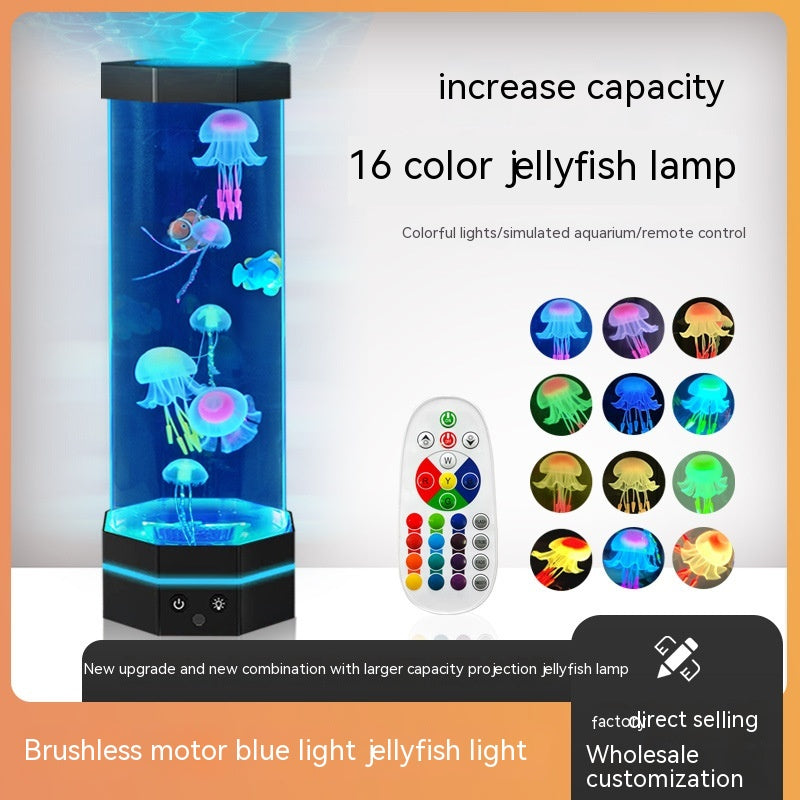 Jellyfish Lava Lamp 17 Colors Changing
