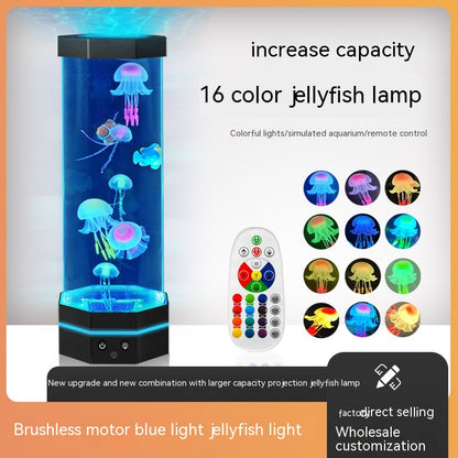 Jellyfish Lava Lamp 17 Colors Changing
